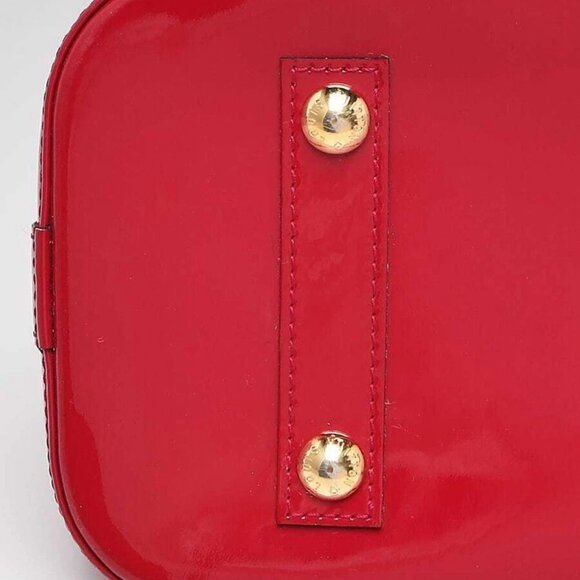 Louis Vuitton Rose Indian Monogram Vernis Alma PM Bag - Picture 5 of 12